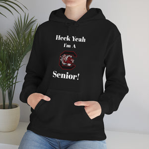 Heck Yeah I'm A SC Gamecocks Senior Unisex Heavy Blend™ Hooded Sweatshirt