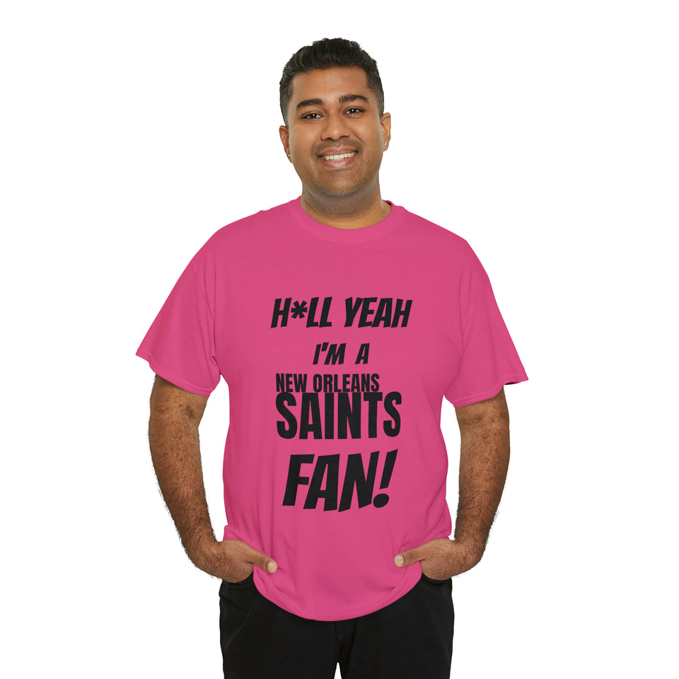 New Orleans Saints Football Unisex Heavy Cotton Tee