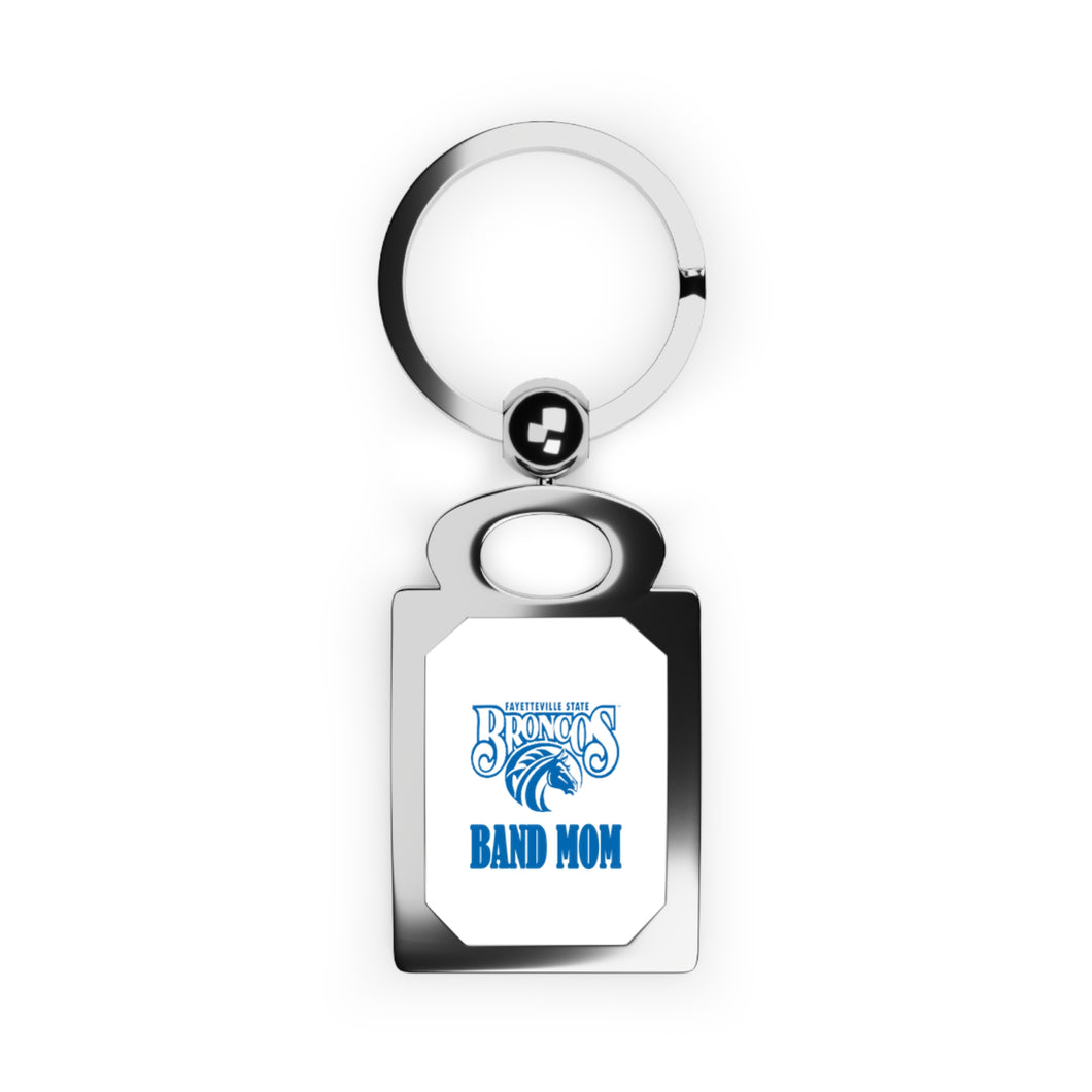 Fayetteville State Band Mom Rectangle Photo Keyring