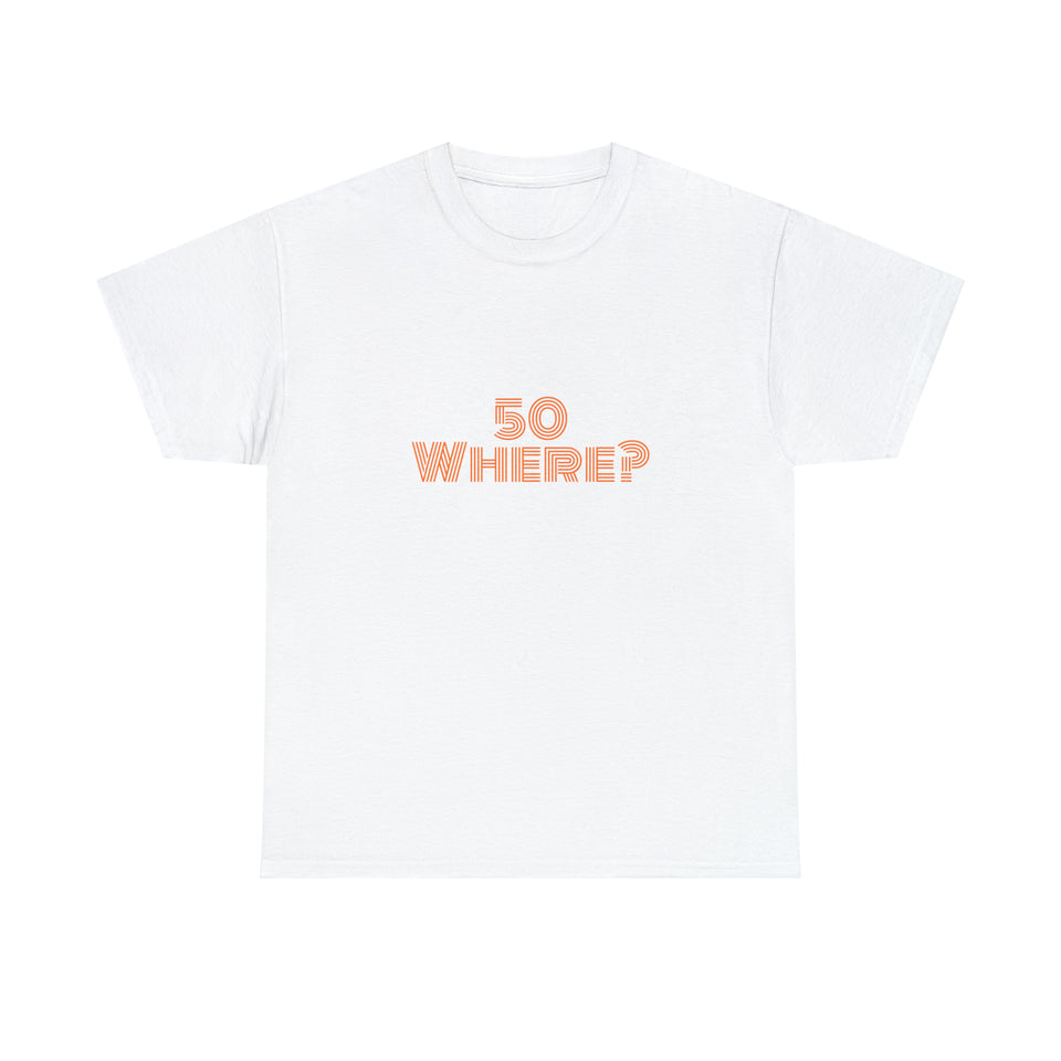Fifty Unisex Heavy Cotton Tee