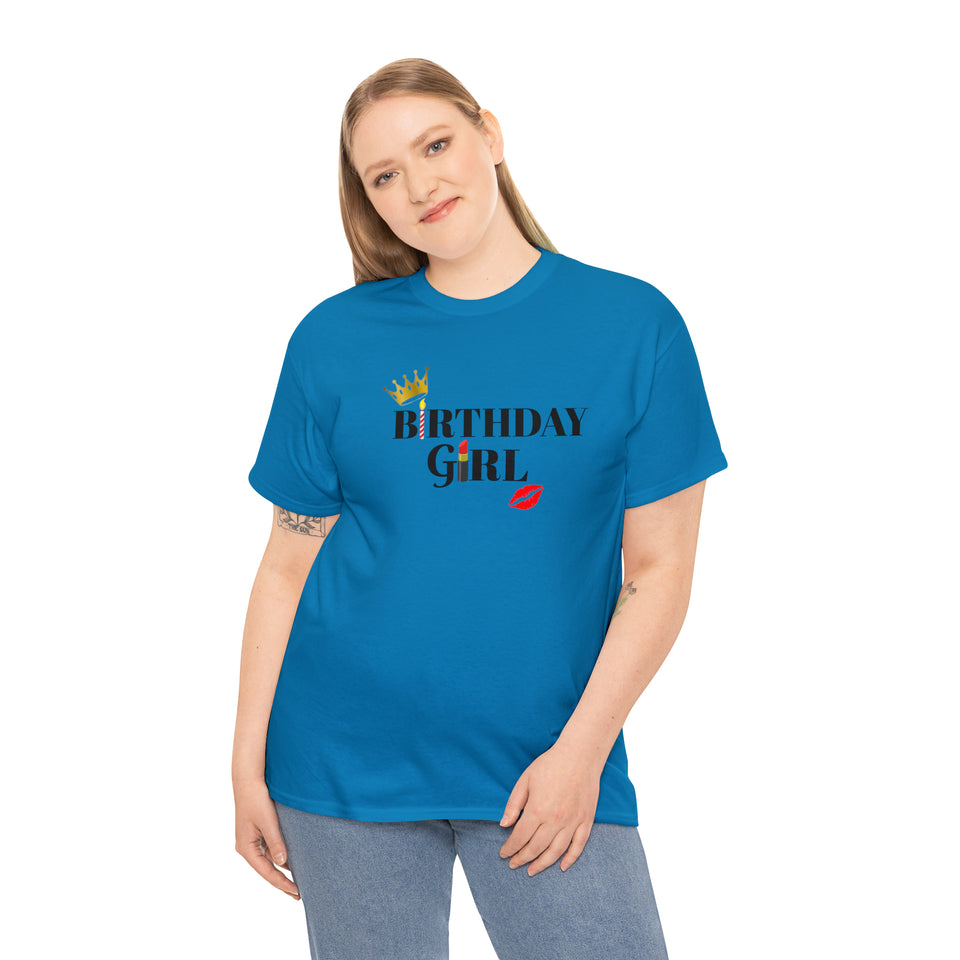 Birthday Girl Unisex Heavy Cotton Tee