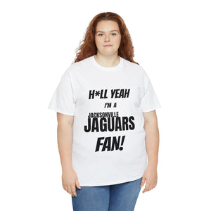Jacksonville Jaguars Football Unisex Heavy Cotton Tee