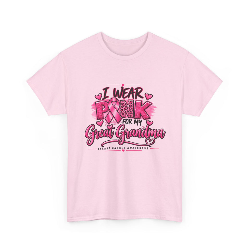 Breast Cancer Awareness Unisex Heavy Cotton Tee