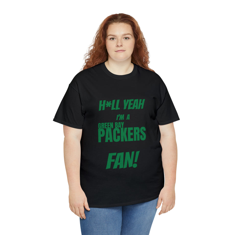 Green Bay Packers Football Unisex Heavy Cotton Tee