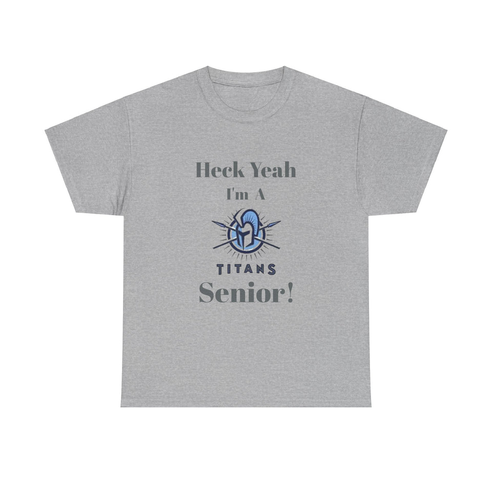 Heck Yeah I'm A Hopewell High School Senior Class Of 2025 Unisex Heavy Cotton Tee