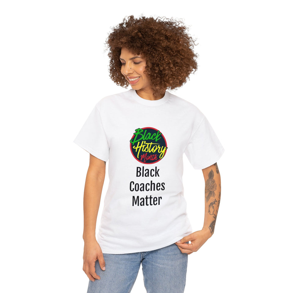 Black Coaches Matter Cotton Tee