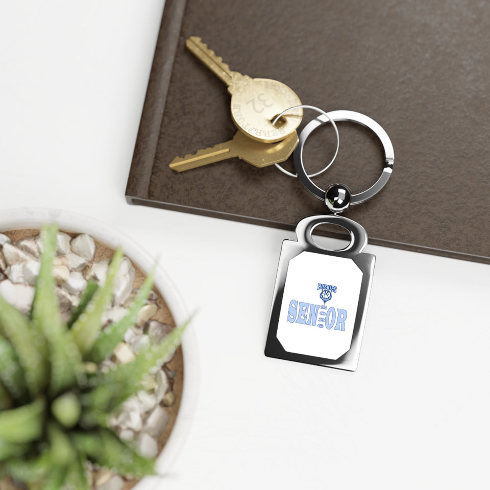 Hunter Huss HS Rectangle Photo Keyring