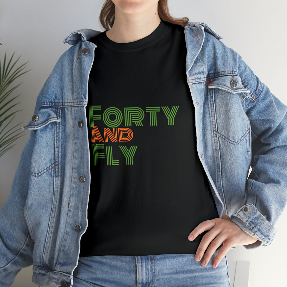 Forty Unisex Heavy Cotton Tee