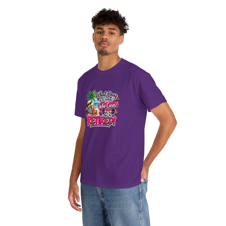 What Day Is It Today? Unisex Heavy Cotton Tee