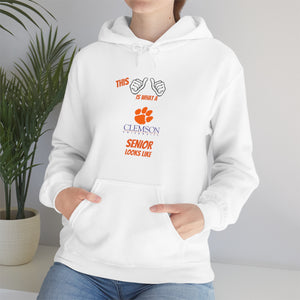 This Is What A Clemson Senior Looks Like Unisex Heavy Blend™ Hooded Sweatshirt