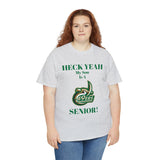 Heck Yeah My Son Is A UNCC Senior Unisex Heavy Cotton Tee