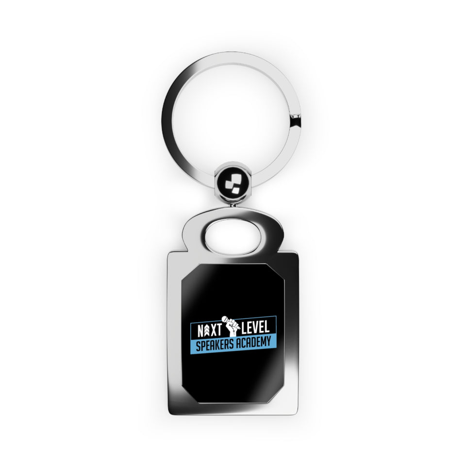 Next Level Speakers Academy Rectangle Photo Keyring