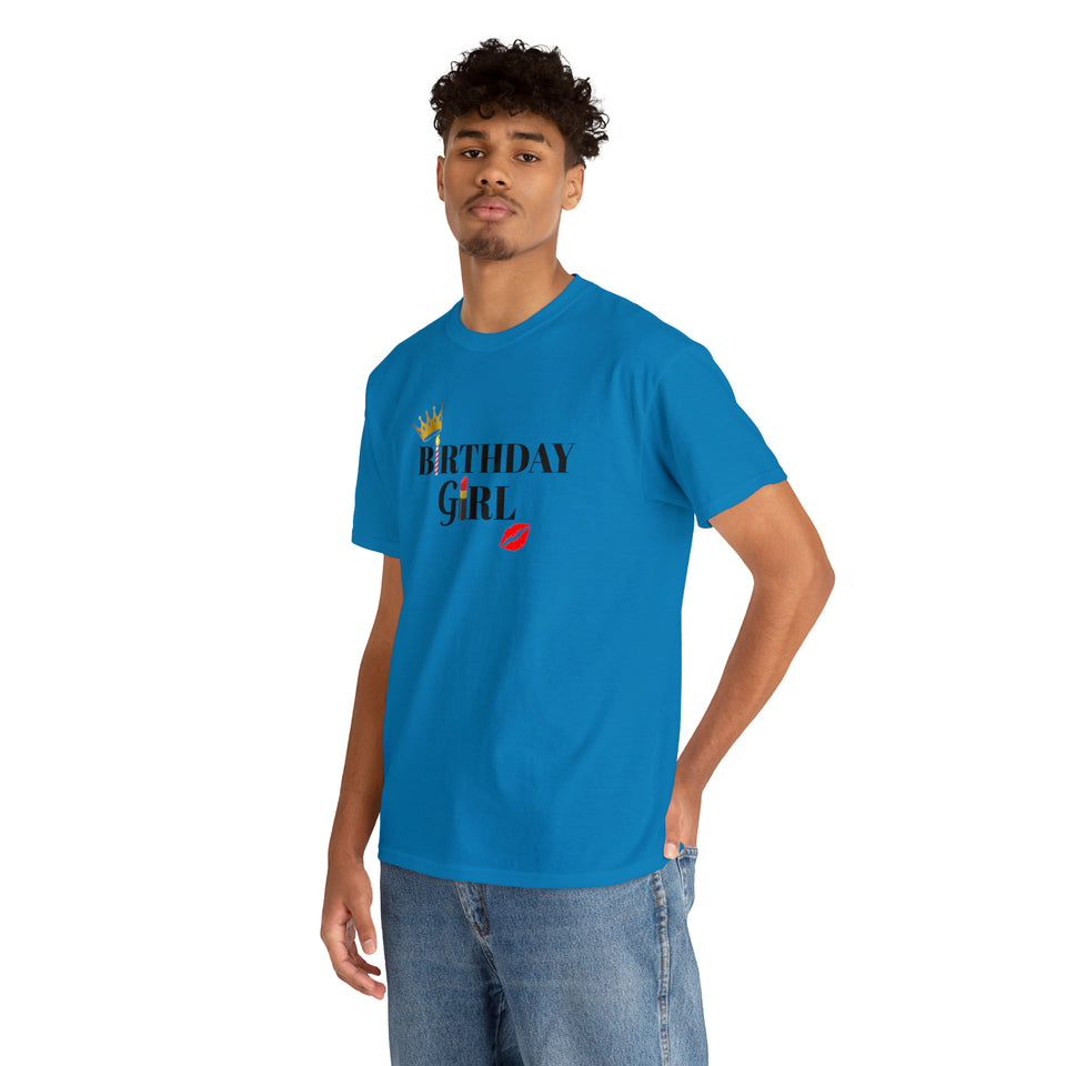 Birthday Girl Unisex Heavy Cotton Tee