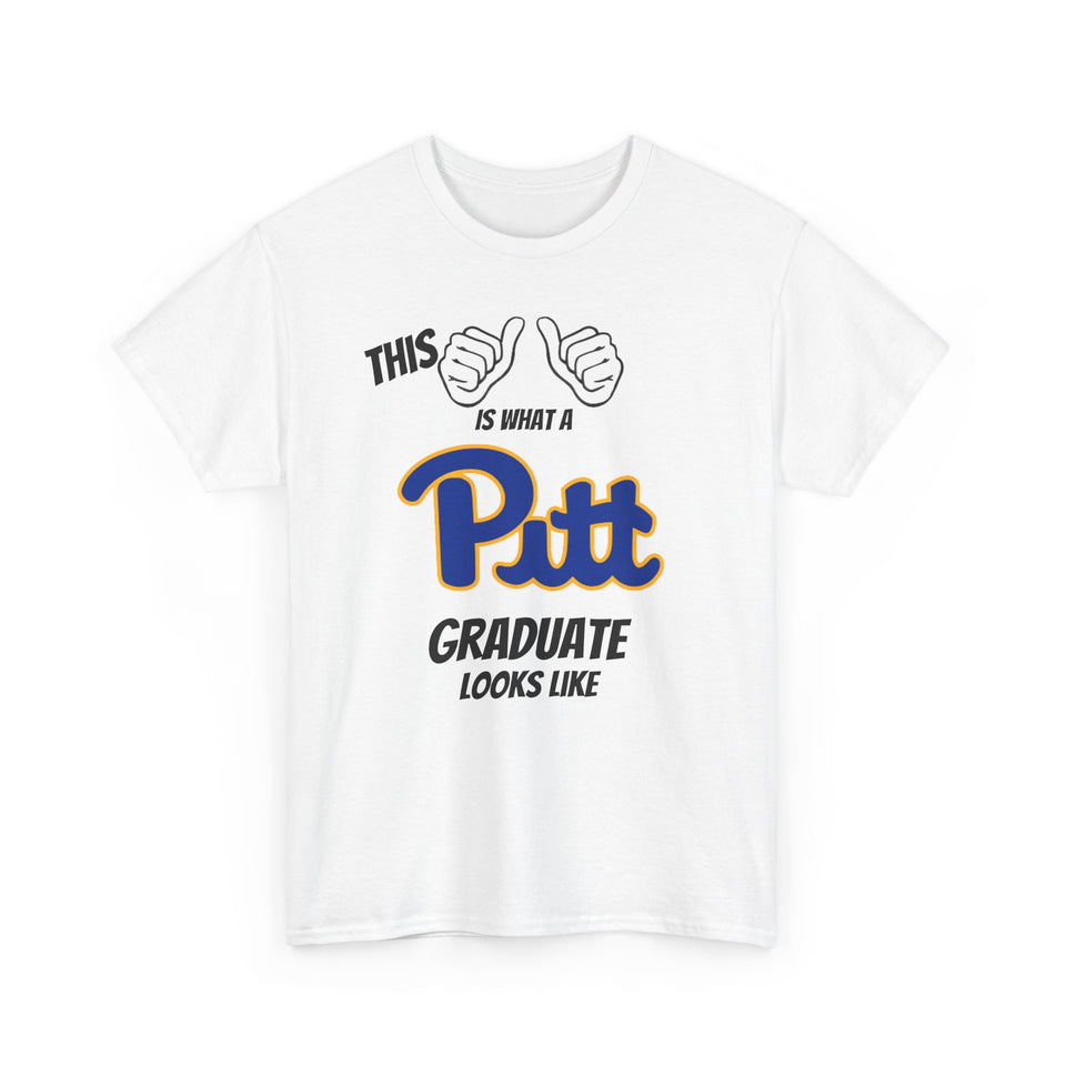 This Is What A University of Pittsburgh Graduate Looks Like 2025 Unisex Heavy Cotton Tee