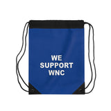 We Support WNC Drawstring Bag