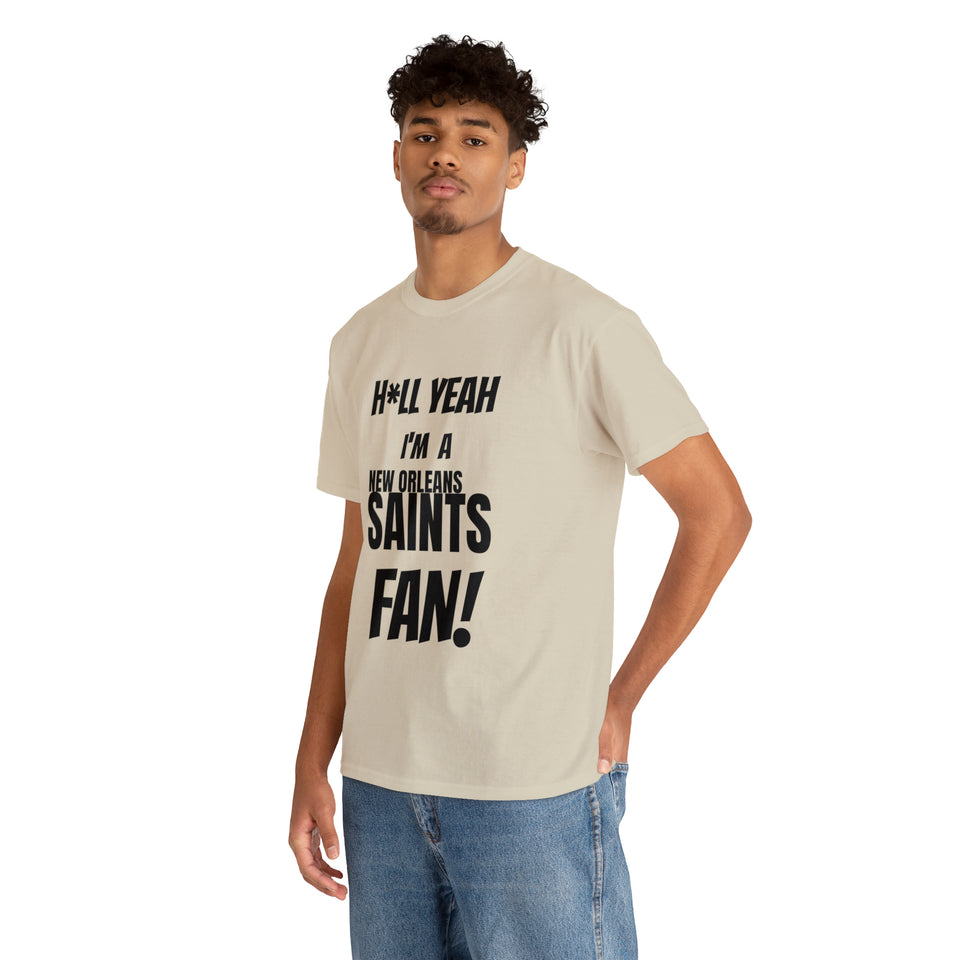 New Orleans Saints Football Unisex Heavy Cotton Tee