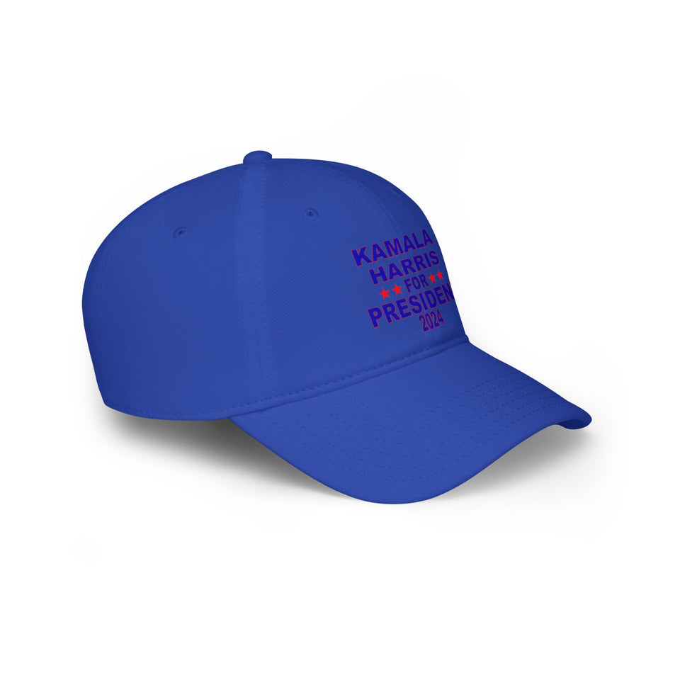 Kamala Harris for President Low Profile Baseball Cap