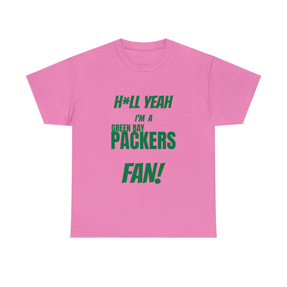 Green Bay Packers Football Unisex Heavy Cotton Tee