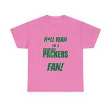 Green Bay Packers Football Unisex Heavy Cotton Tee