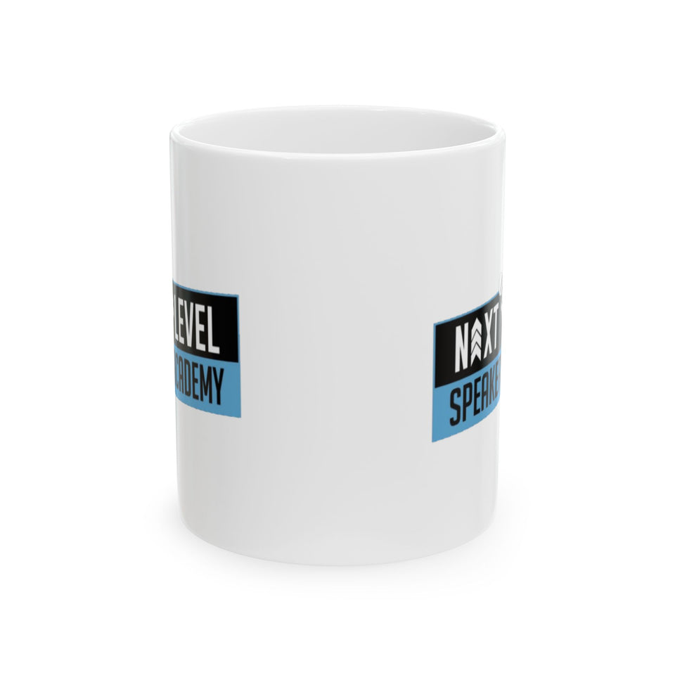 Next Level Speakers Academy Ceramic Mug, (11oz, 15oz)