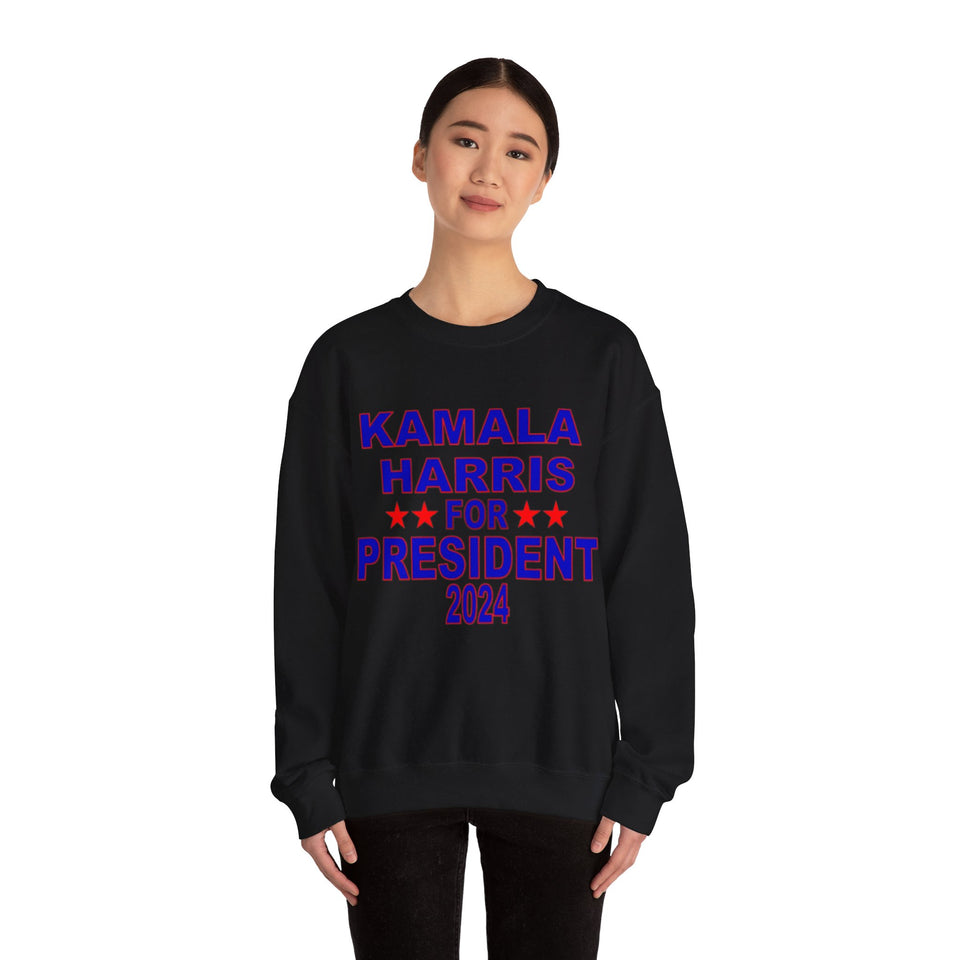 Kamala Harris for President Unisex Heavy Blend™ Crewneck Sweatshirt