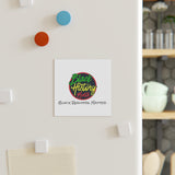 Black Realtors Matter Square Magnet