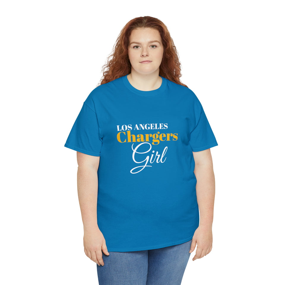Los Angeles Chargers Girl Unisex Heavy Cotton Tee