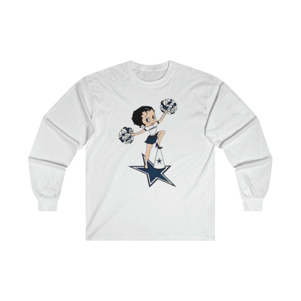 Dallas Cowboys Betty Ultra Cotton Long Sleeve Tee