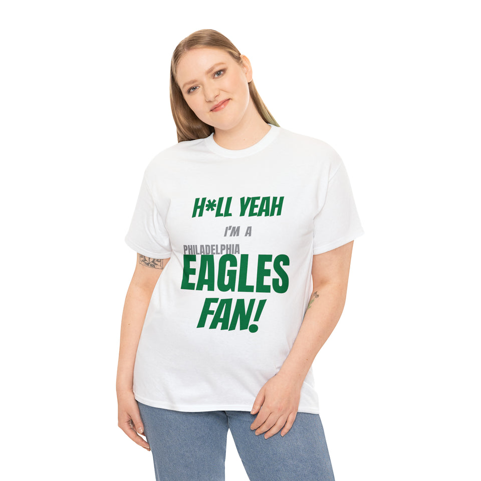 Philadelphia Eagles Football Unisex Heavy Cotton Tee