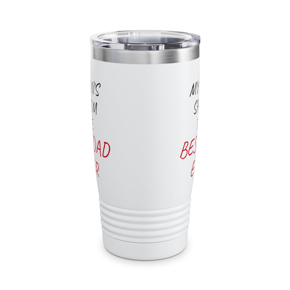 Best Dad Ever Ringneck Tumbler, 20oz