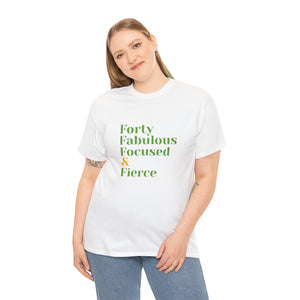 Forty Unisex Heavy Cotton Tee