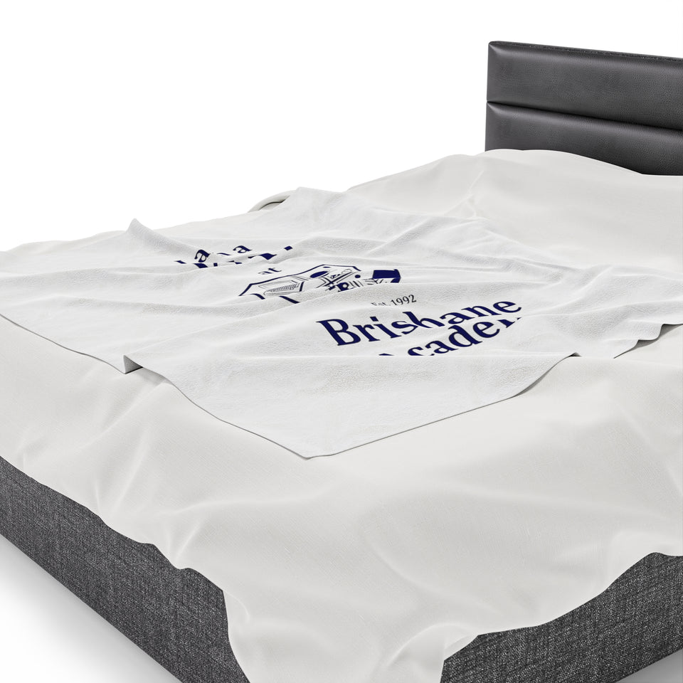 Brisbane Academy VIP Velveteen Plush Blanket