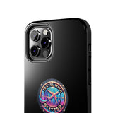 Travel With Glitter Tough Phone Cases