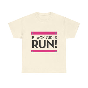 Black Girls Run Unisex Heavy Cotton Tee