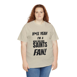 New Orleans Saints Football Unisex Heavy Cotton Tee