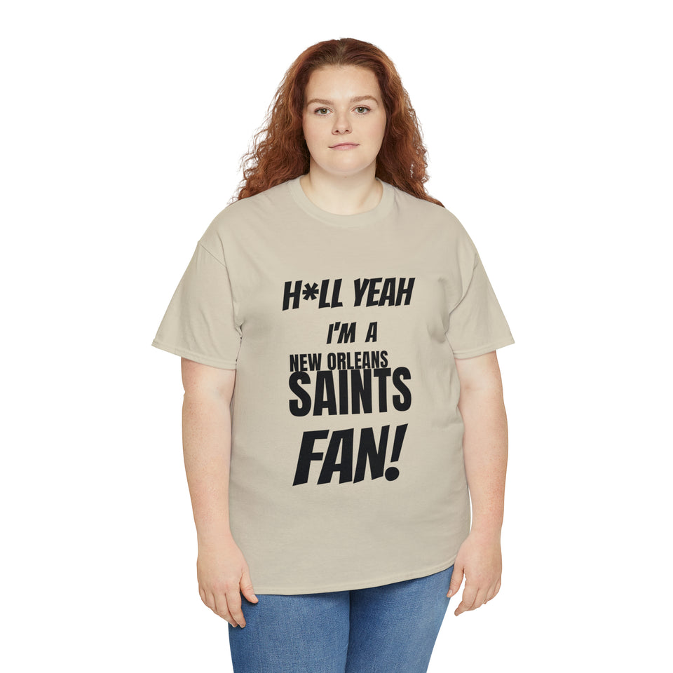 New Orleans Saints Football Unisex Heavy Cotton Tee