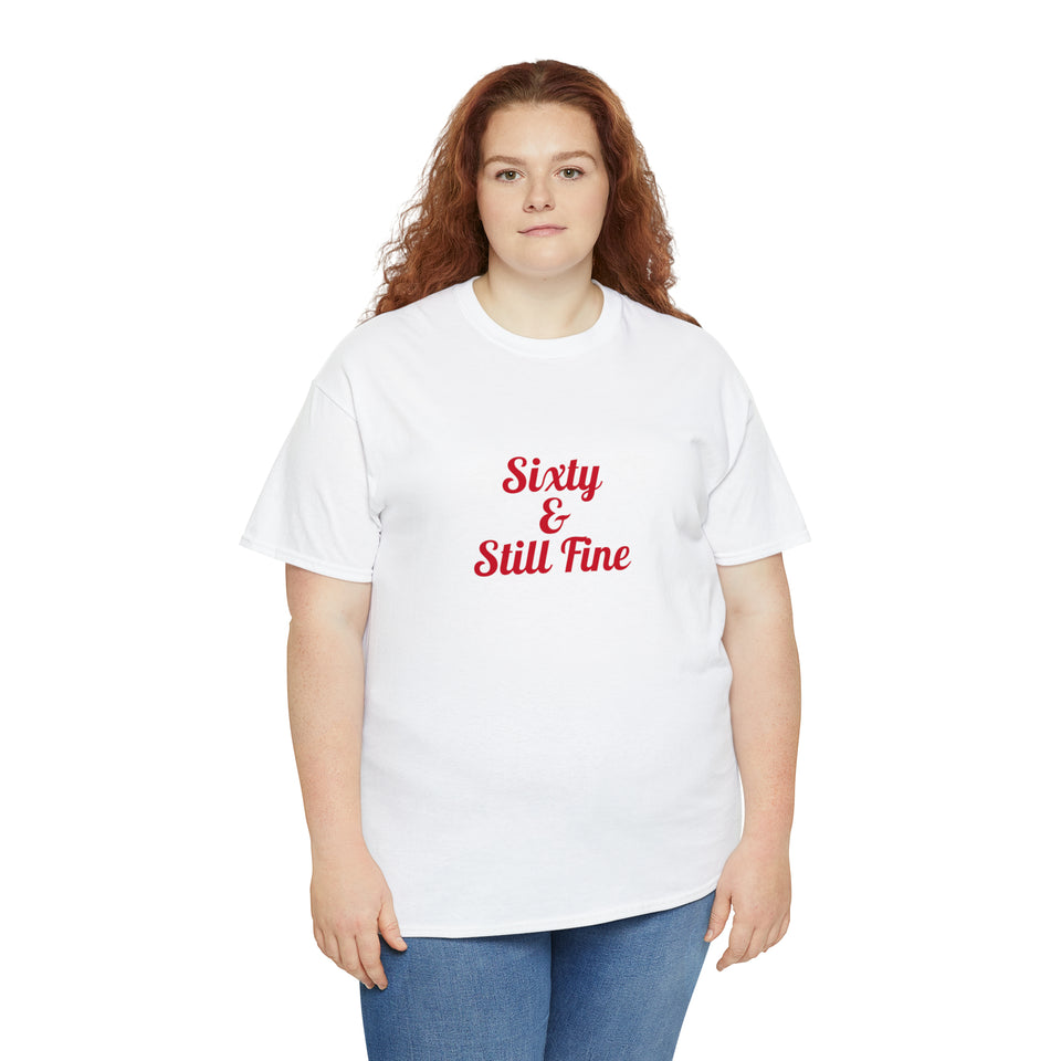 Sixty Unisex Heavy Cotton Tee