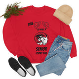 This Is What A WSSU Senior Looks Like Unisex Heavy Blend™ Crewneck Sweatshirt