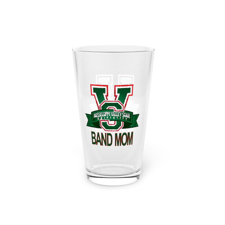 Mississippi Valley Band Mom Pint Glass, 16oz