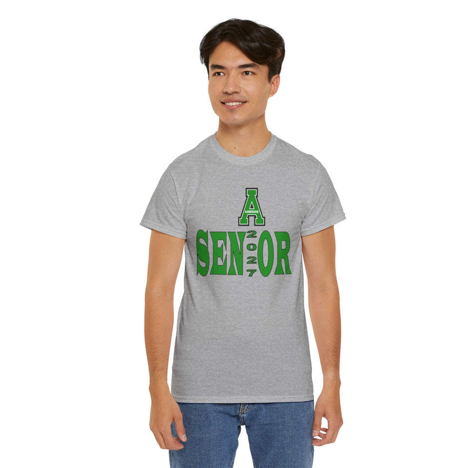 Ashbrook HS Senior 2027 Unisex Heavy Cotton Tee