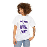 Baltimore Ravens Football Unisex Heavy Cotton Tee