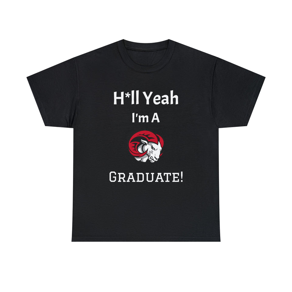 H*ll Yeah! WSSU Senior Unisex Heavy Cotton Tee