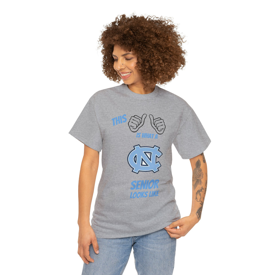This Is What A Chapel Hill Senior Looks Like Unisex Heavy Cotton Tee
