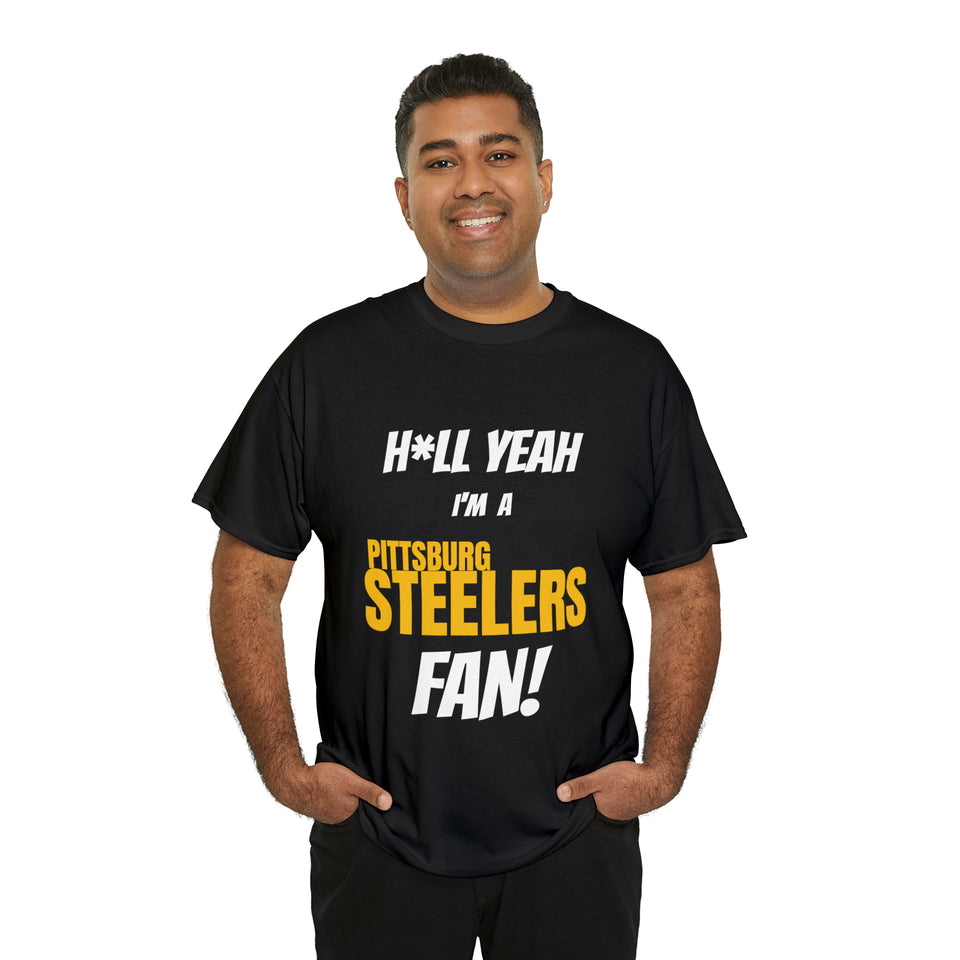 Pittsburgh Steelers Football Unisex Heavy Cotton Tee