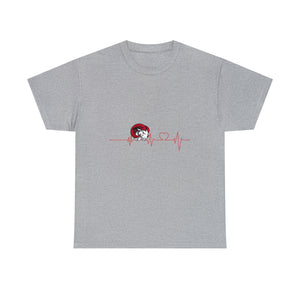 WSSU Heart Beat Unisex Heavy Cotton Tee