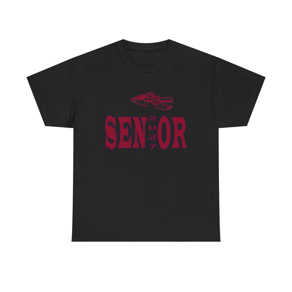 East Gaston HS Senior 2027 Unisex Heavy Cotton Tee
