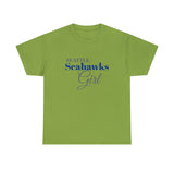 Seattle Seahawks Girl Unisex Heavy Cotton Tee