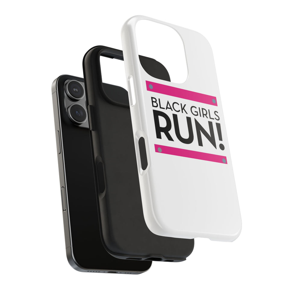 Black Girls Run Tough Phone Cases