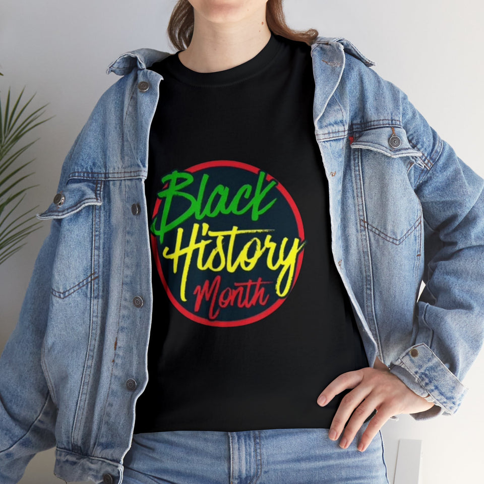 Black History Month Cotton Tee