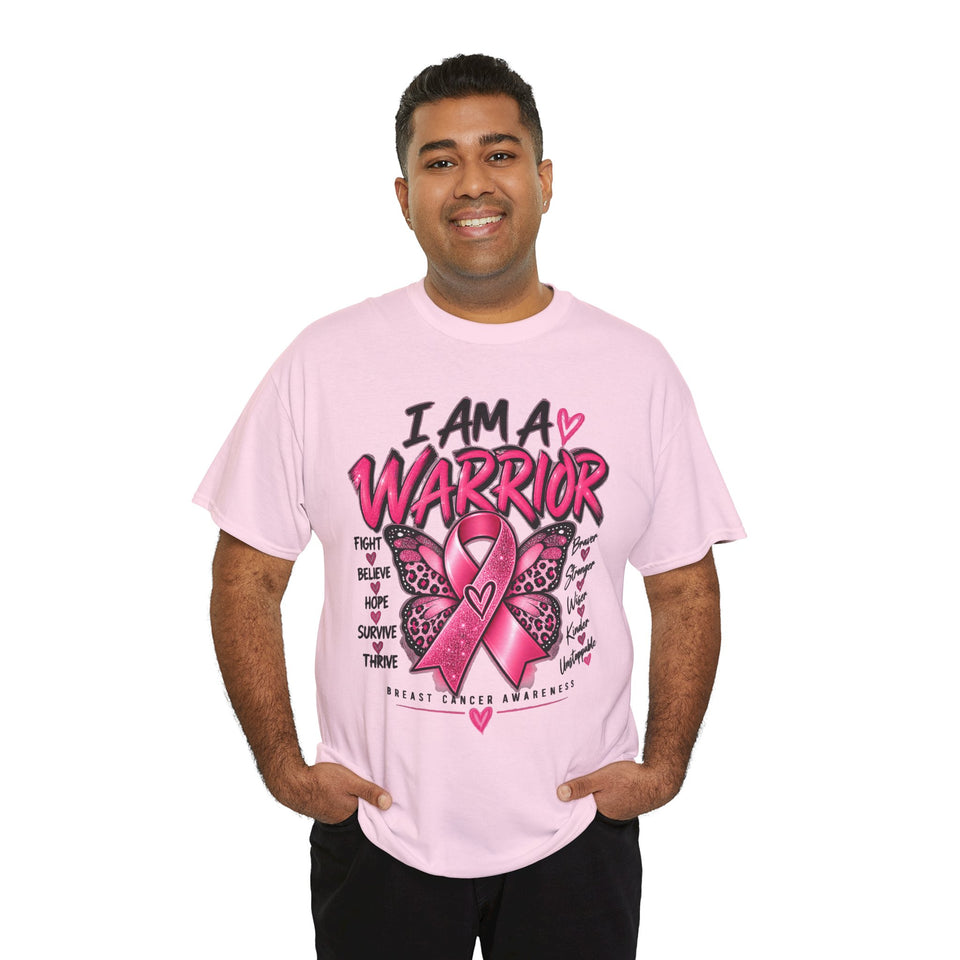 Breast Cancer Awareness Unisex Heavy Cotton Tee